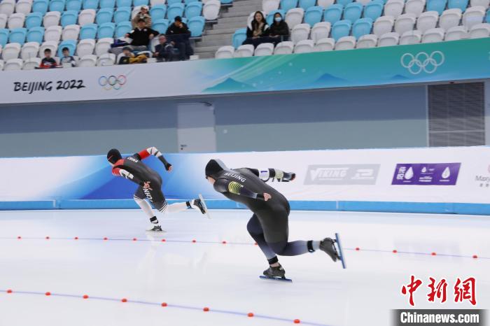 北京冰丝带国家速滑馆迎来全国青年速滑锦标赛