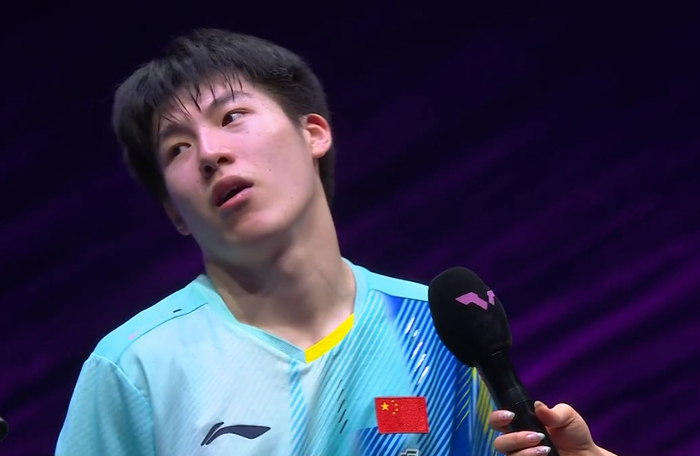 温瑞博力克张本智和首进决赛遭球迷嘘声